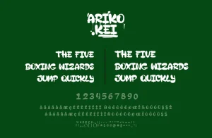 Ariko Kei Font