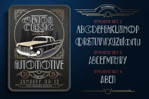 Art Decory Typeface