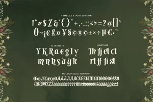 Arthicoke – A Decorative Typeface