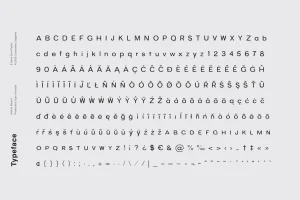 Article Round – A Geometric Typeface