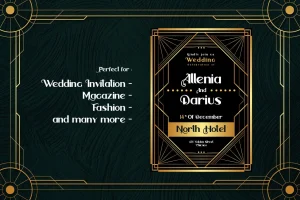 Artikullash – Elegant Art Deco Typeface