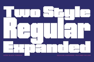 Astro Block – Impact Bold Font