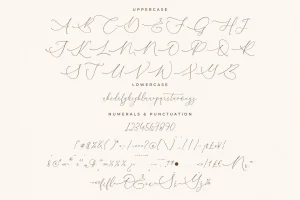 August Sterling Calligraphy Font