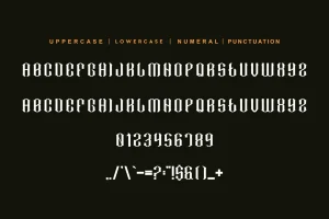 Barcosaq – Medieval & Gothic Font