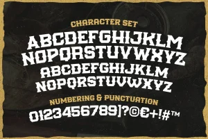Barlock – Strong Display Font