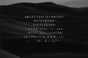 Baskom – Handwritten Firm Font