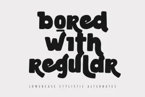 Be Bold Typeface