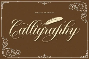 Bellanaisa –  Calligraphy Font + Ornament