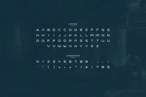 Benedic – Futuristic Font
