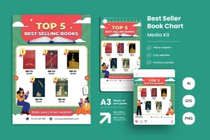 Best Seller Book Poster World Book Day