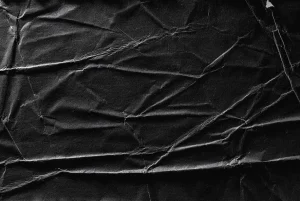 Black Folded Paper Texture