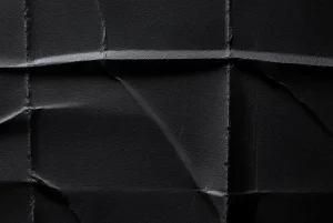 Black Folded Texture Paper