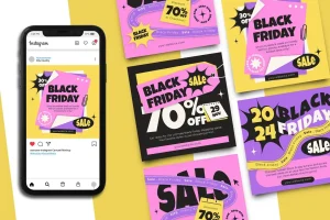 Black Friday Instagram Post Template