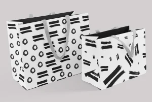 Black Ink Drawn Patterns