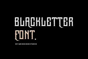 Black Kinger – Blackletter & Medieval Font