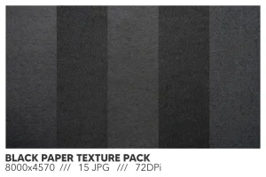 Black Paper Texture Pack