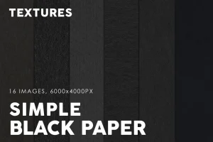 Black Simple Paper Textures
