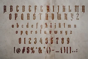 Black Spell – Blackletter Typeface