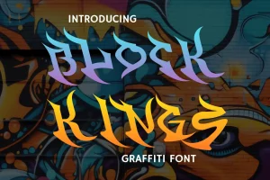Block Kings – Graffiti Style Font