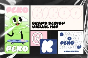 Bloombang – Bubble Display Font