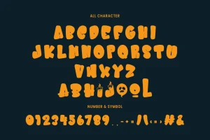 Bloozha Halloween Display Font