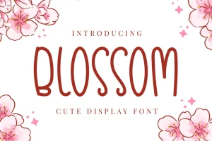 Blossom – Cute Handwriting Font
