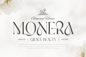 Blossom – Modern Logo Luxury Font