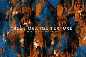 Blue Orange Texture