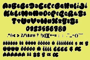Bobas – Font