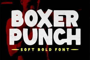 Boxer Punch – Soft Bold Font