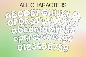 Boyers – Bubble Font