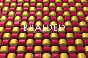 Braided Backgrounds