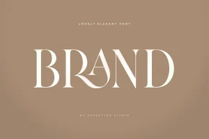 Brand – Lovely Elegant Font