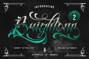 Brightone Vol. 2 – Tattoo Lettering