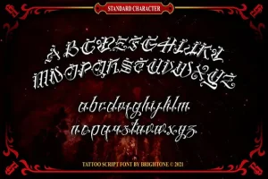 Brigthone – Tattoo Lettering
