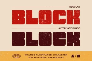 Broc Sanbo – Bold Retro Font