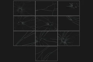 Broken Glass Overlays