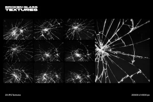 Broken Glass Textures