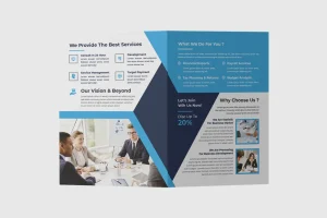 Business Acheive Bifold Brochure