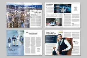 Business Magazine Template