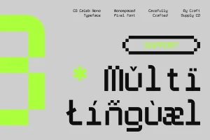 Caleb Mono – Monospaced Font