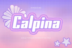 Calpina – Y2k Retro Font