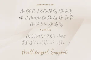 Carly – Handwritten Script Font