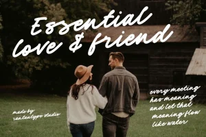 Caronly Retro Handwriting Font