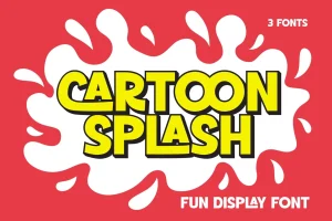 Cartoon Splash – Joyful Display Font