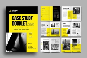 Case Study Booklet Layout