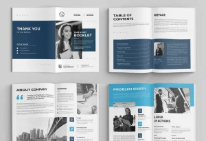 Case Study Booklet Template