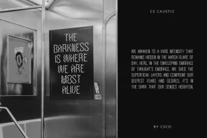 Caustic – Psychedelic Font