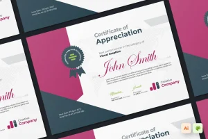 Certificate Illustrator