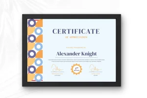 Certificate of Appreciation Template V2